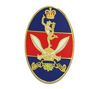 Queen's Gurkha Signals - Insignia para solapa, 15 x 15 mm, esmaltada