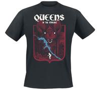 Queens Of The Stone Age Dark Forrest Bat Hombre Camiseta Negro M 100% algodón Vorne Bedruckt Regular