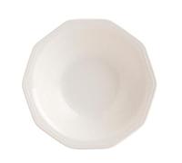 Queen's Plato hondo Artic White de loza 21,5 cm