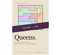 Queens Puzzle Book for Adults: 120 Queens Puzzles | 4 Difficulty Levels | 6x6, 7x7, 8x8, and 9x9 Grids | With Complete Solutions