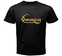 Queensryche American Heavy Metal Band T-Shirt Man'S Fashion Cotton Black Clothes Unisex tee M