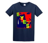 Queensryche Eyes of A Stranger T-Shirt Man'S Fashion Cotton Navy Clothes Unisex tee XL