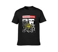 Queensryche Operation Mindcrime Album Cover T-Shirt Man'S Fashion Cotton Black Clothes Unisex tee M