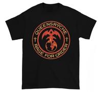 Queensryche Rage FOR Order Black T-Shirt
