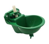QUEENYARD Bebedero automático de agua para ovejas, bebedero automático para caballos, ganado, flotador, interruptor táctil, gran capacidad para ganado, vaca, oveja, burro