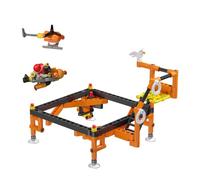 QUEENYARD Innovation - Soporte de escritorio para computadora de escritorio pequeña, mejora la refrigeración y la organización del espacio de trabajo, fácil acceso a la gestión del escritorio