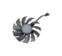 QUEENYARD Ventilador de refrigeración para tarjeta gráfica de 4 pines DC12V para RTX3070ti 3080 3090, gestión eficaz del calor en sistemas informáticos T129215SU Ventilador de tarjeta gráfica de