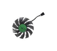 QUEENYARD Ventilador de refrigeración para tarjeta gráfica de 4 pines DC12V para RTX3070ti 3080 3090, gestión eficaz del calor en sistemas informáticos T129215SU Ventilador de tarjeta gráfica de