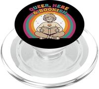 Queer, Aquí y Bookish PopSockets PopGrip para MagSafe