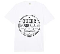 Queer Book Club LGBTQ+Lector revisado diseño Gay Comfort Colors Adult Heavyweight T-Shirt