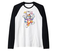 Queer Fox Art Pan Pride Colors Libros Patines Café Camiseta Manga Raglan