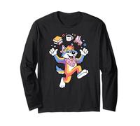 Queer Fox Art Pan Pride Colors Libros Patines Café Manga Larga
