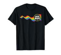 Queer Magic LGBT-Q Gay Pride Month Rainbow Flag Hombres Mujeres Camiseta