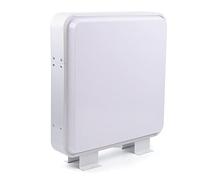 Queeucaer Caja de luz LED cuadrada de doble cara, letrero luminoso para la nariz, cartel luminoso para restaurantes, conclusiones, tiendas y empresas, 55 × 55 cm, 220 V