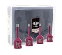 QUEFORET Brocas de Diamante 6mm x M14-4 Piezas Corona para Porcelánico Azulejos Cerámica Mármol Granito para Amoladora Angular