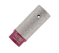 QUEFORET Fresa de Diamante 25mm x M14 - Fresa Porcelánico para Agrandar Formar Redondear Agujeros en Cerámica Azulejos Biselado Mármol Granito, para Amoladora Angular
