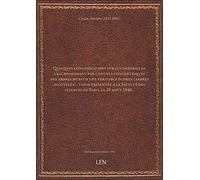 Quelques considérations sur les théories de l'accroissement par couches concentriques des arbres mun