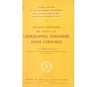 Quelques Hypothèses Relatives À La Géographie Dhomère Dans « Lodyssée
