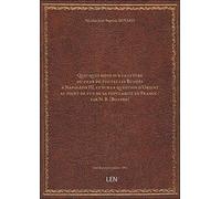 Quelques mots sur la lettre du czar de toutes les Russies à Napoléon III, et sur la question d'Orien