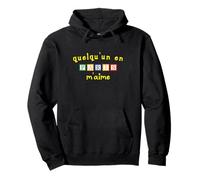 Quelqu'un en Paris M'aime Sudadera con Capucha