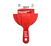 Quelyd - Kit de 3 despegadores de papel pintado - espátulas despega papeles pintados - Diferentes anchos