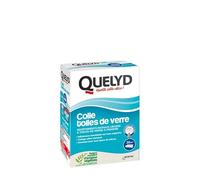 Quelyd - Pegamento de lona de vidrio concentrado - pegamento de fibra de vidrio en polvo listo para diluir - todos los soportes de pared - todas las habitaciones, incluyendo cocinas y baños - Sin