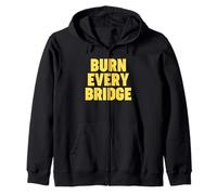 Quema Cada Puente Sudadera con Capucha