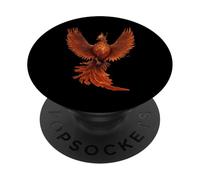 Quemado una vez que se eleva dos veces, cita de Phoenix, motivación de renacimiento PopSockets PopGrip Adhesivo