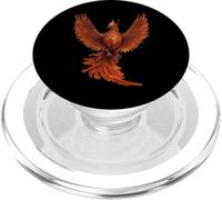 Quemado una vez que se eleva dos veces, cita de Phoenix, motivación de renacimiento PopSockets PopGrip para MagSafe