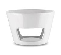 Quemador Aceites Esencial - Blanca Lámpara de Aroma - Quemadores de Ceramica - SPA - Yoga - Aromaterapia - Candelabros Decorativos - Difusor Aceites Esenciales - Ø 15cm Altura 10cm - 3 Velas Gratis