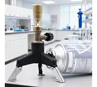 Quemador Bunsen De Laboratorio Con Trípode, Estufa De Soplete De Gas De Gran Capacidad, Estufa Para Acampar Al Aire Libre, Reemplaza Las Lámparas De Alcohol Tradicionales, Para Calentar, Cocinar