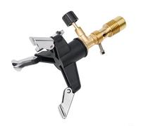 Quemador Bunsen portátil, 9 x 7 x 3 cm, soplete de gas de latón para acampar al aire libre y senderismo, diseño compacto ligero para estudiantes e investigadores