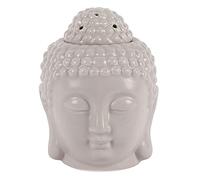 Quemador de Aceite pequeño con Cabeza de Buda Gris (18/36)