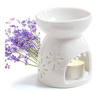 Quemador de Aceite, Quemador de Aceites Esenciales de Cerámica Aromaterapia, Quemador de Esencias para Decoración del Hogar, Meditación Regalo
