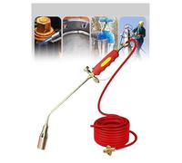 Quemador de antorcha de malezas, antorcha de propano resistente con válvula ajustable y manguera de 6.5 pies para un control eficaz de malas hierbas, lanzallamas portátil