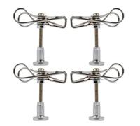 Quemador de bobina | Paquete de 4 quemadores de incienso magnéticos, clips de mesa de almacenamiento, soporte vertical para decoración de patio, camping, interior, exterior, dormitorio, jardín, sala