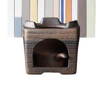 Quemador de , difusor de fragancia vintage de cerámica, quemador de para velas de té, para relajación, meditación, Navidad, cumpleaños, oficina, sala de estar, jardín, patio