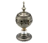 Quemador de Incienso católico, Soporte de Incienso de Metal Decorativo Vintage de 7x3 Pulgadas, Elegante Estufa aromática para aromaterapia, Yoga y SPA