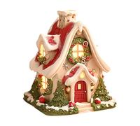 Quemador de Incienso con diseño de casa, Quemador de Incienso de Navidad, navideños de Resina para Chimenea, Mesa, Vacaciones, Sala de Estar, Cocina, Dormitorio, guardería, Tienda