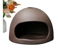 Quemador de incienso de cerámica - multifuncional para rebabas de Santo, cenicero de cerámica para quemar varillas de madera, fragancias en forma de cono | Home Meditación Yoga Oficina