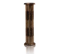 Quemador de Incienso de Madera con Forma de Torre, Grande, orgánico, Respetuoso con el Medio Ambiente, Soporte de agarra de Cenizas, Estilo rústico, Tallado a Mano para meditación, Yoga