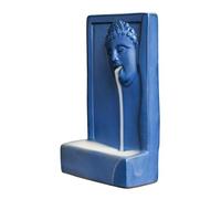 Quemador de incienso de reflujo de cerámica Buda, quemador de incienso budista | Quemador de incienso inverso,Porta incienso de Buda de cerámica, estatua de Buda para Zen, relajación de meditación, ad
