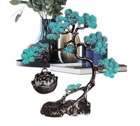 Quemador de incienso, decoración de escritorio de árbol de pino, purificador de aire interior, quemador de incienso, para salón, dormitorio, entrada, yoga, estudio, relajación, práctica espiritual