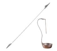 Quemador De Incienso En - Abrazadera De Giratoria De 360°, Soporte De Incienso Vertical | Soporte De Bobina De Doble Cabezal para Uso En Interiores Y Exteriores, Yoga, Meditación, Do