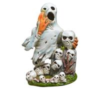 Quemador De Incienso Halloween Centro Mesa Resina Terror Fantasma