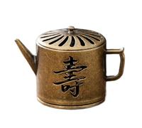 Quemador de incienso, quemador de conos de incienso, decoración de escritorio para aromaterapia con cenicero, decoración estética del hogar para templos, yoga, meditación y exteriores