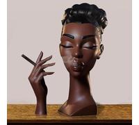Quemador De Incienso, Quemador De Incienso Con Cabeza De Mujer Negra, Soporte Para Varillas De Incienso, Decoración De Cascada Para Habitación, Cosas Geniales Para Tu Habitación, Regalos Para Decoraci