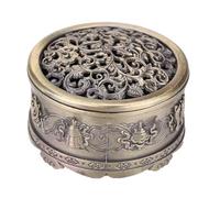 Quemador de Incienso Vintage, Cuenco de Incienso de reflujo Vintage, pequeño inciensario de Quemaduras de Incienso para censo de carbón para decoración de hogar o Oficina