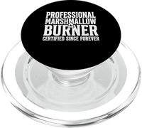 Quemador de malvavisco Profesional Divertido gráfico de Fuego para PopSockets PopGrip para MagSafe