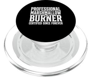 Quemador de malvavisco Profesional Divertido gráfico de Fuego para PopSockets PopGrip para MagSafe